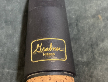 Photo Very Lightly Used Grabner Contrabass Clarinet Mouthpiece in Original Box